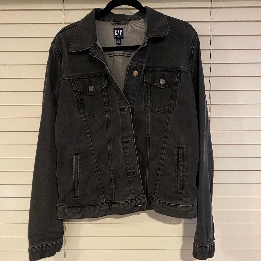 GAP Black Denim Jacket